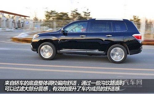大一号的家用车 评测丰田新款汉兰达
