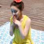 婀娜胸线粉面桃腮的“花”姑娘